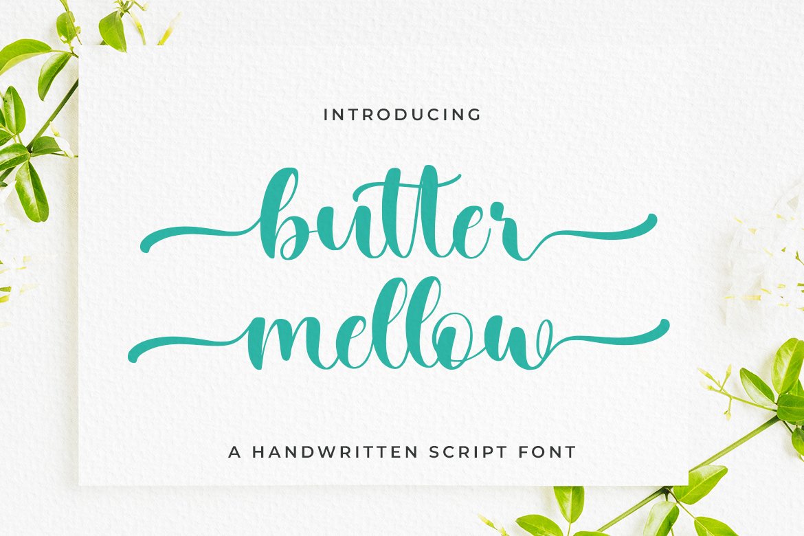 LT Butter Mellow – Elegant Handwritten Script